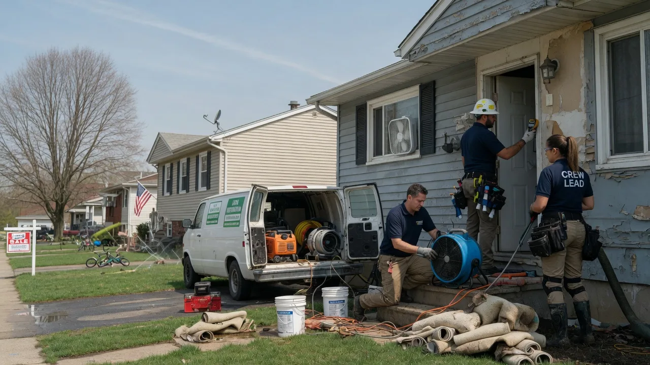 Flood Cleanup in Tenino, WA near me
